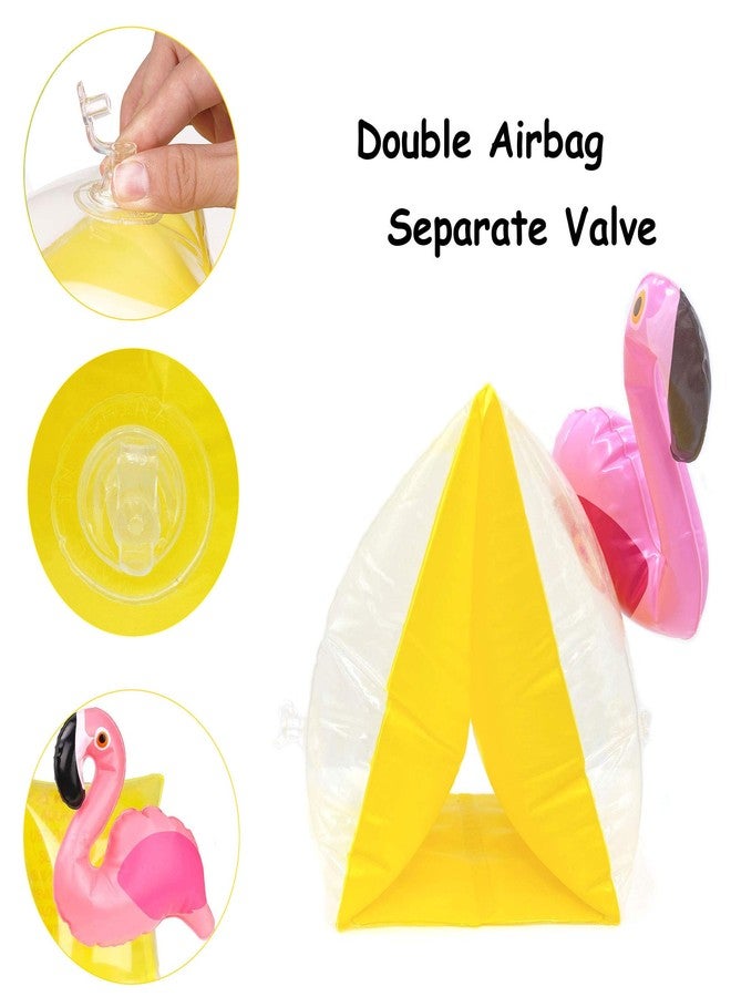 ZOEKIM Inflatable Arm Floaties for Kids Toddlers, Swimiming Floater Sleeves Arm Bands Floaties Water Wings Floatation Sleeves, Pool Water Sports Learning Swim Training Aids - Image 4